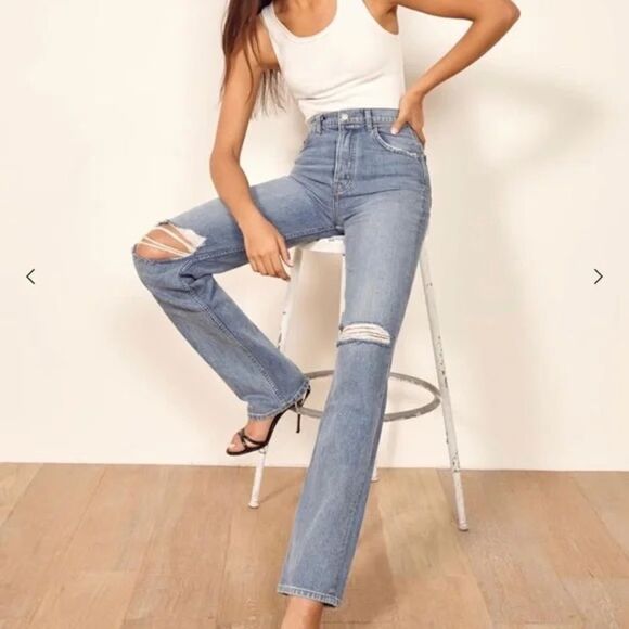 Reformation Teigen Jean in Catu - Picture 1 of 9